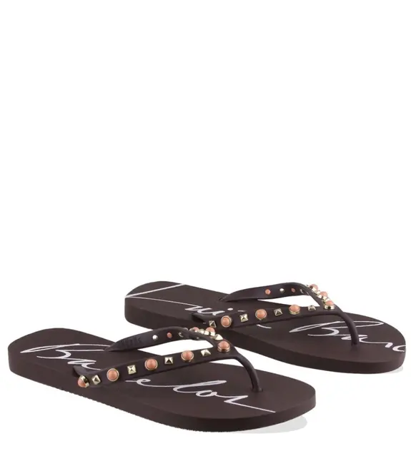 CHINELO LUIZA BARCELOS MARROM