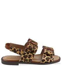 SANDÁLIA RASTEIRA LULY BOTTI ANIMAL PRINT