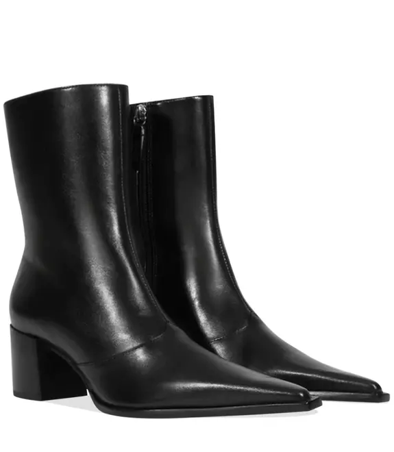 BOTA SALTO MÉDIO RAFFAELA MID SCHUTZ PRETO