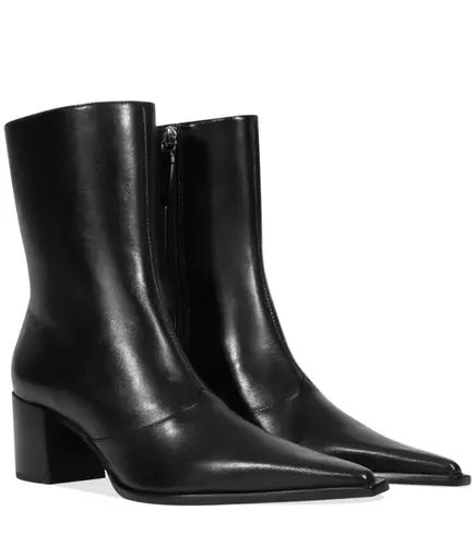 BOTA SALTO MÉDIO RAFFAELA MID SCHUTZ PRETO