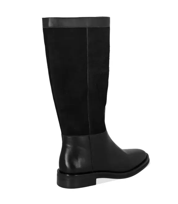 BOTA SALTO BAIXO LUIZA BARCELOS PRETO