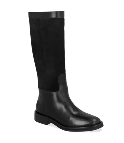BOTA SALTO BAIXO LUIZA BARCELOS PRETO