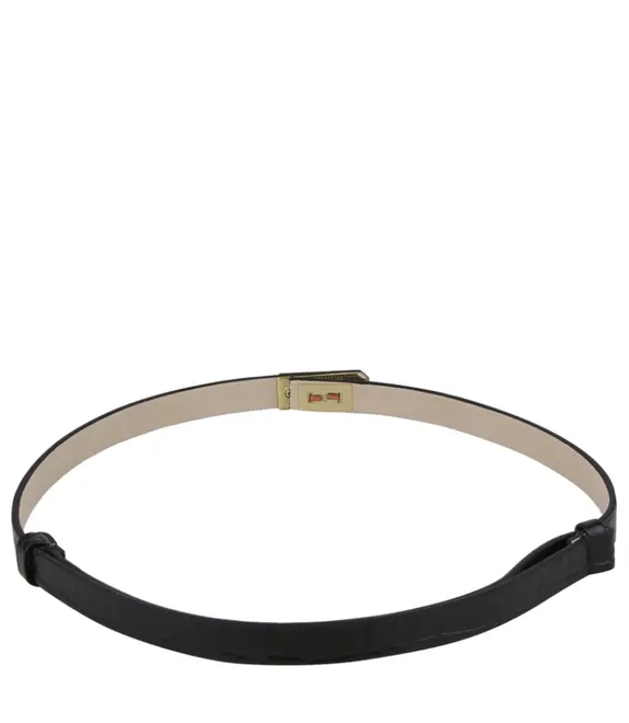 CINTO AJUSTÁVEL CROCO BENTANA PRETO