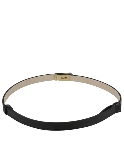 CINTO AJUSTÁVEL CROCO BENTANA PRETO