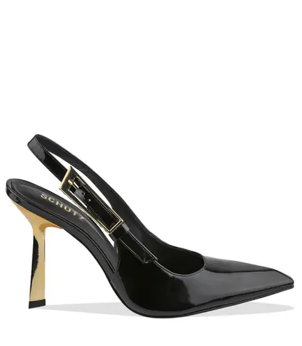 SCARPIN SALTO ALTO SLINGBACK CIARA PUMP SCHUTZ PRETO