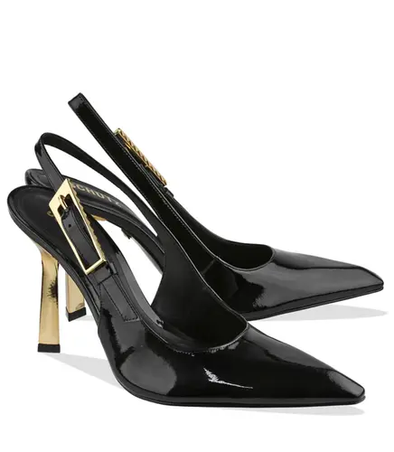 SCARPIN SALTO ALTO SLINGBACK CIARA PUMP SCHUTZ PRETO