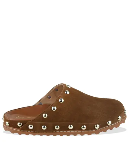 MULE CLOG TRATORADO LUIZA BARCELOS CARAMELO