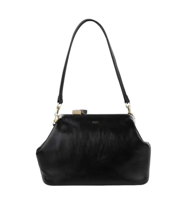 BOLSA MAXI CLUTCH SOHO SCHUTZ PRETO