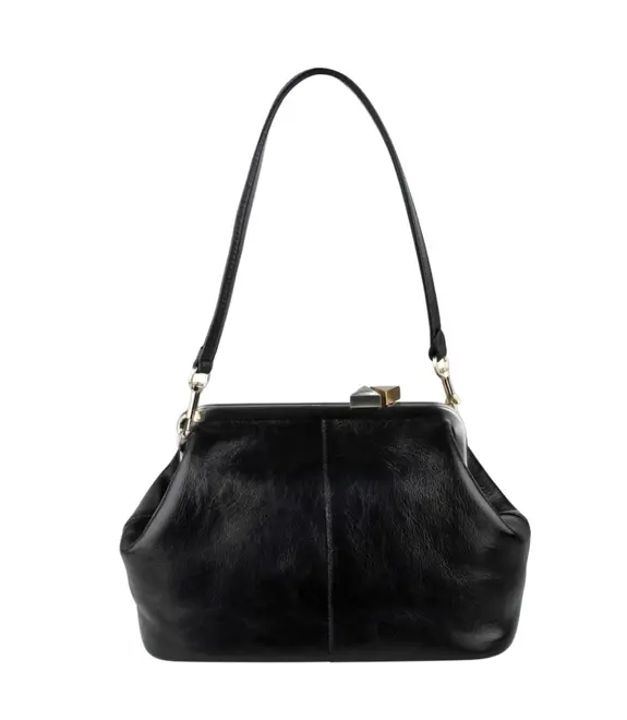 BOLSA MAXI CLUTCH SOHO SCHUTZ PRETO