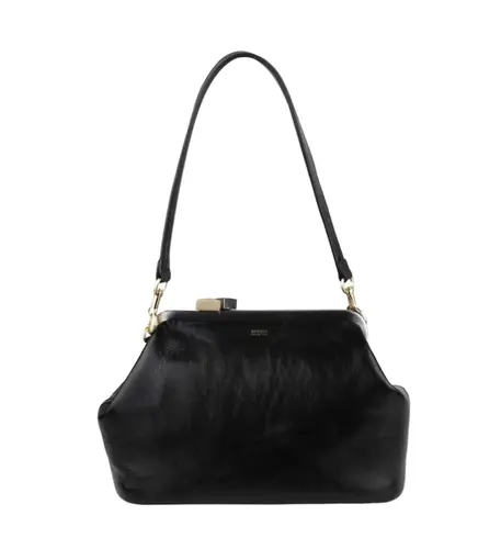BOLSA MAXI CLUTCH SOHO SCHUTZ PRETO