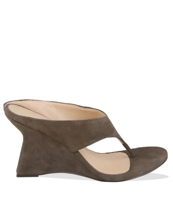 MULE SALTO ALTO ANABELA LUIZA BARCELOS MARROM
