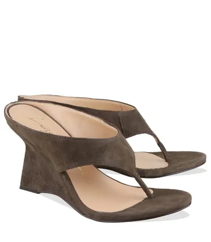 MULE SALTO ALTO ANABELA LUIZA BARCELOS MARROM
