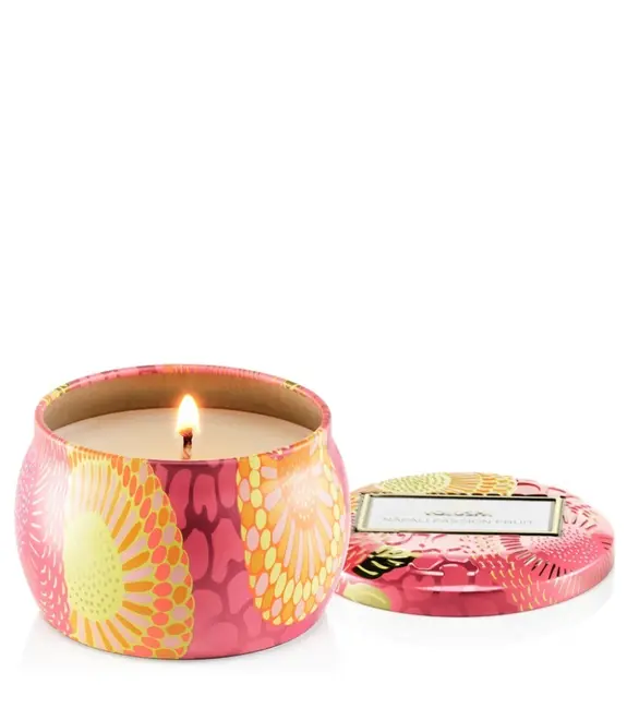 MINI VELA AROMÁTICA LATA 25H NAPALI PASSION FRUIT VOLUSPA