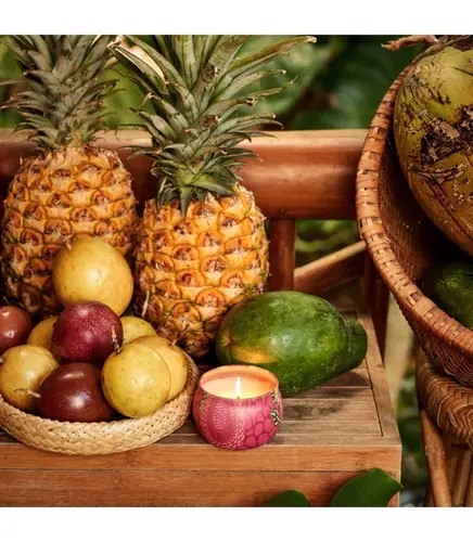 MINI VELA AROMÁTICA LATA 25H NAPALI PASSION FRUIT VOLUSPA