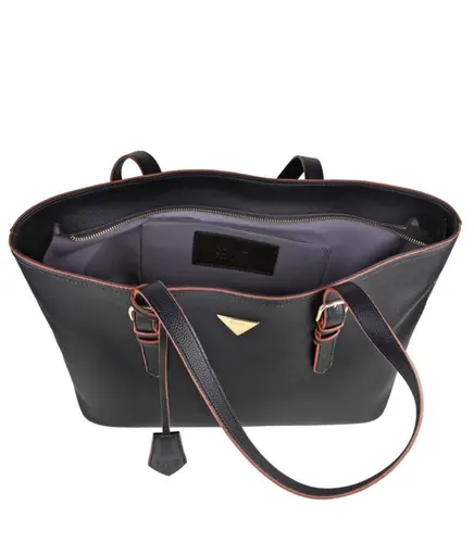 BOLSA GRANDE SHOPPING LIESSE SCHUTZ PRETO
