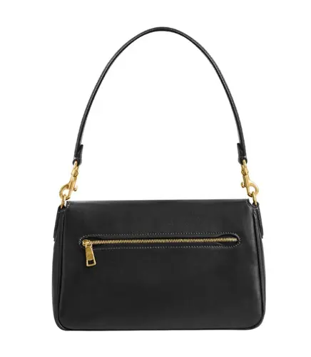 BOLSA COACH NEW YORK SOFT TABBY SHOULDER PRETO