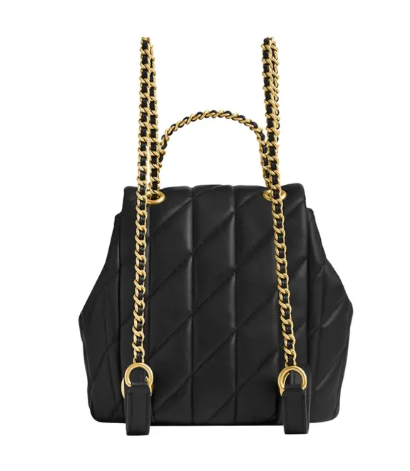 MOCHILA COACH NEW YORK TABBY QUILTING PRETO