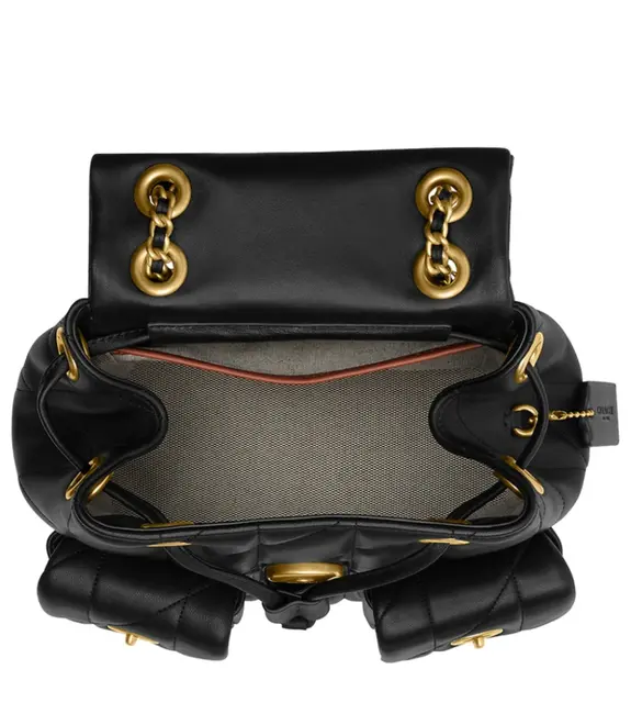 MOCHILA COACH NEW YORK TABBY QUILTING PRETO