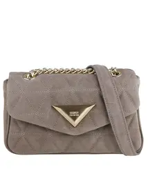 BOLSA MÉDIA MATELASSÊ 944 SCHUTZ CINZA