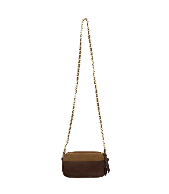 BOLSA PEQUENA LUIZA BARCELOS MARROM