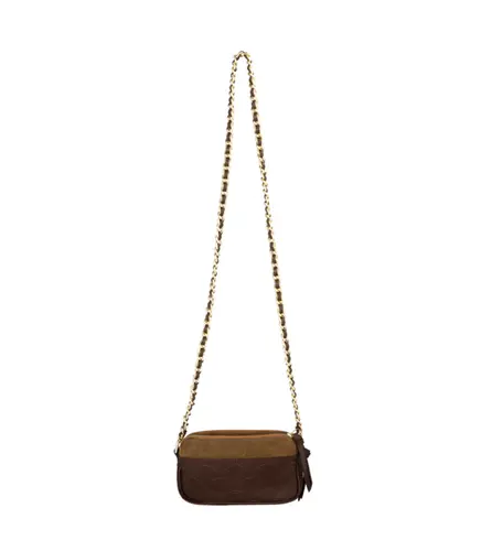 BOLSA PEQUENA LUIZA BARCELOS MARROM