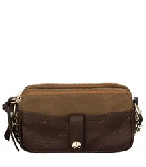 BOLSA PEQUENA LUIZA BARCELOS MARROM