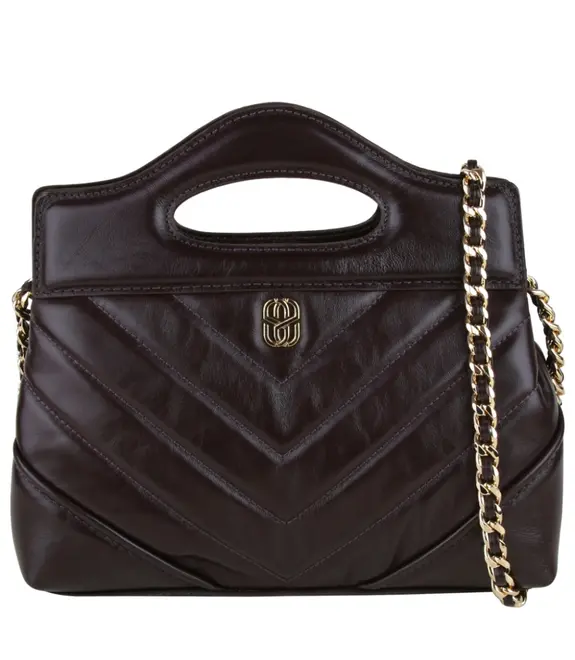 BOLSA PEQUENA SCHUTZ MARROM