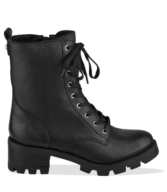 BOTA COTURNO CLÁSSICA SALTO MÉDIO SCHUTZ PRETO