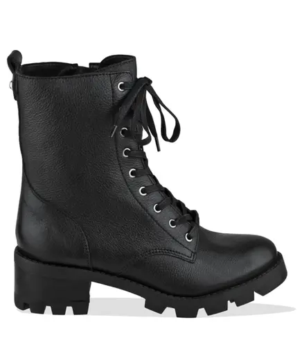 BOTA COTURNO CLÁSSICA SALTO MÉDIO SCHUTZ PRETO