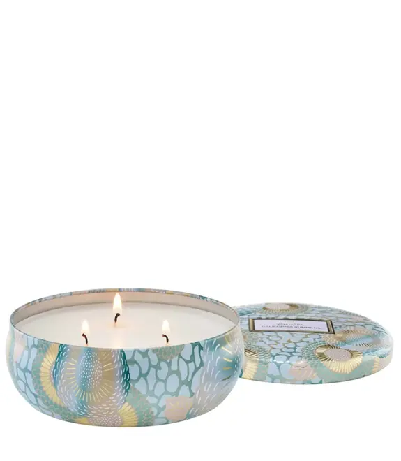 VELA AROMÁTICA LATA 3 PAVIOS 60H CALIFORNIA SUMMERS VOLUSPA