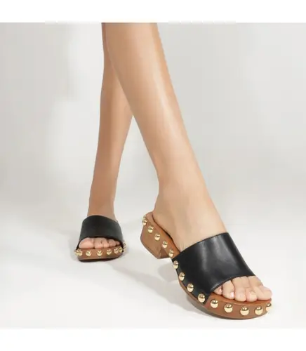 SANDÁLIA SALTO BAIXO SCHUTZ PRETO