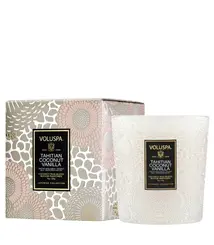 VELA AROMÁTICA COPO VIDRO CLÁSSICO 60H TAHITIAN COCONUT VANILLA VOLUSPA