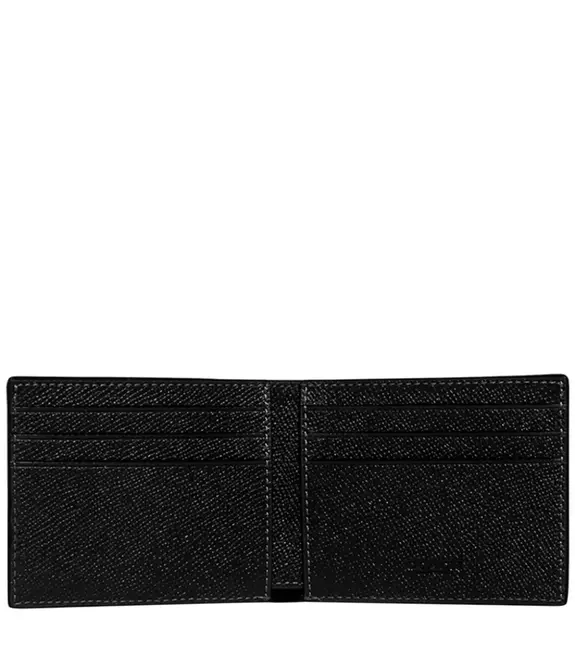 CARTEIRA COACH NEW YORK SLIM BILLFOLD PRETO