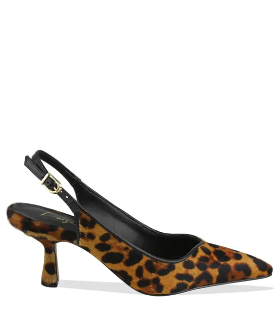 SCARPIN SALTO MÉDIO LUIZA BARCELOS ANIMAL PRINT
