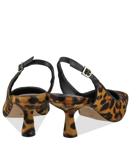 SCARPIN SALTO MÉDIO LUIZA BARCELOS ANIMAL PRINT
