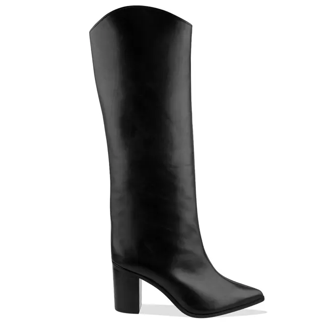 BOTA SALTO BLOCO ALTO MARYANA SCHUTZ PRETO