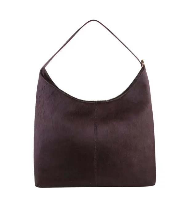 BOLSA HOBO LUIZA BARCELOS MARROM