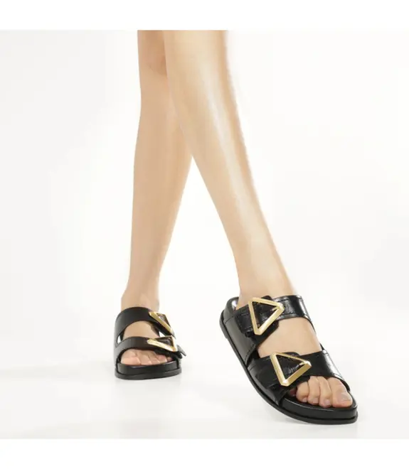 PAPETE TRIANGLE SCHUTZ PRETO