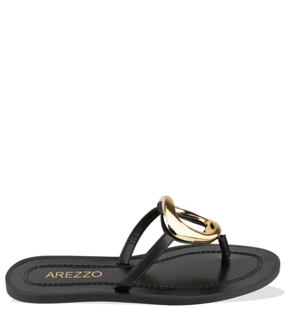 SANDÁLIA RASTEIRA AREZZO PRETO