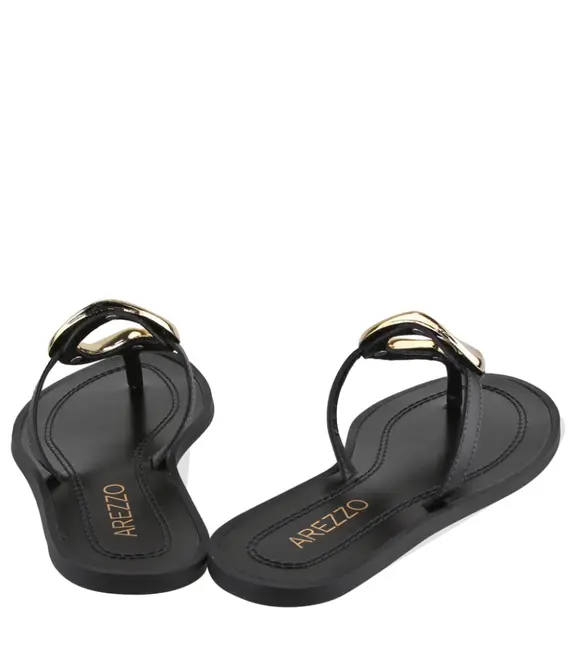 SANDÁLIA RASTEIRA AREZZO PRETO