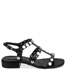 SANDÁLIA SALTO BAIXO BENTANA PRETO