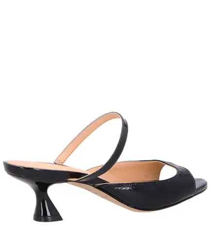 SANDÁLIA SALTO MÉDIO LUIZA BARCELOS PRETO