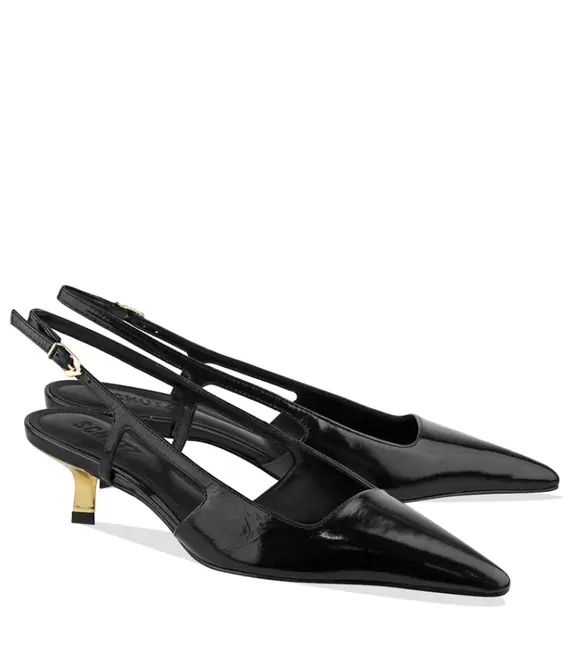 SCARPIN SALTO MÉDIO SLINGBACK SOPHIA SCHUTZ PRETO