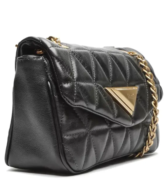 BOLSA MÉDIA MATELASSÊ 944 SCHUTZ PRETO
