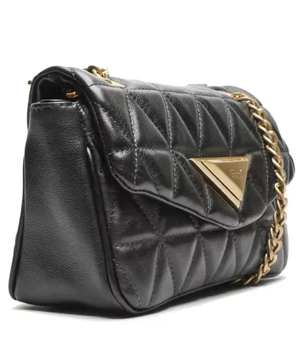 BOLSA MÉDIA MATELASSÊ 944 SCHUTZ PRETO