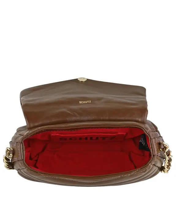BOLSA PEQUENA SCHUTZ MARROM