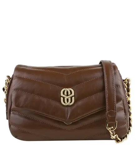 BOLSA PEQUENA SCHUTZ MARROM
