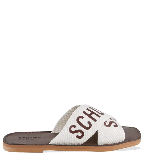 RASTEIRA DE X LOGO SCHUTZ BRANCO