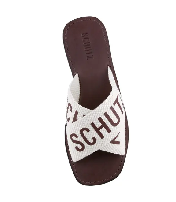 RASTEIRA DE X LOGO SCHUTZ BRANCO