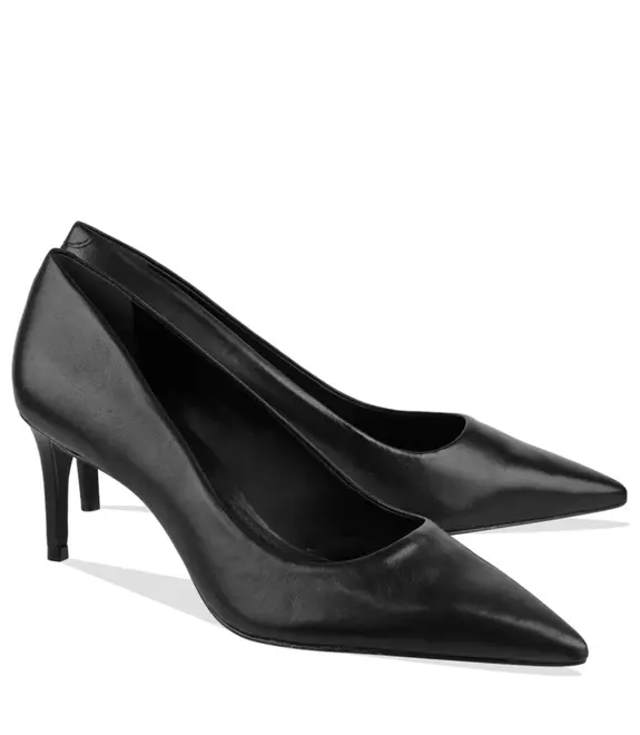 SCARPIN SALTO MÉDIO LENA SCHUTZ PRETO